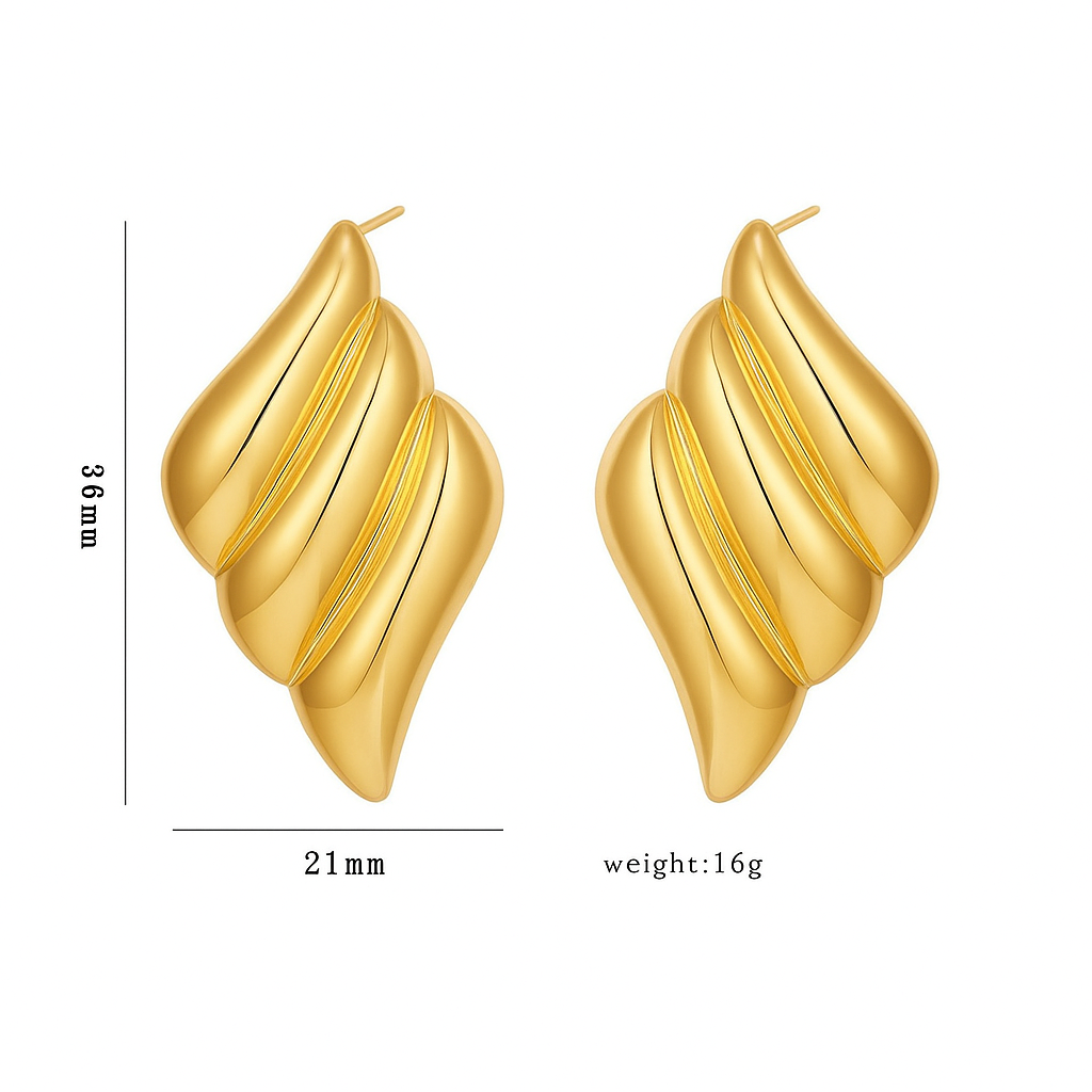 Geometric 18K Gold