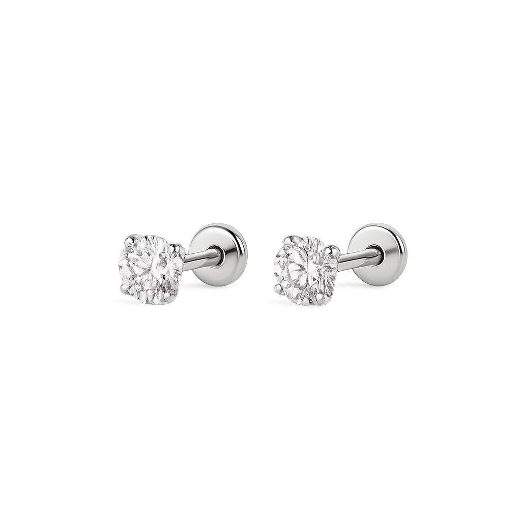 STUDS – ULTRALICHTE COMFORT STUDS - 18K GOLD